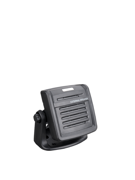 External speaker with audio amplifier for Hytera car kits