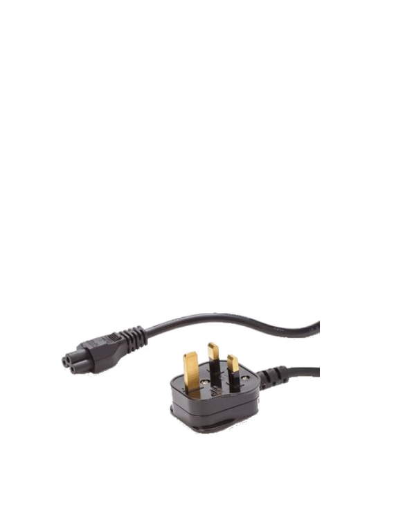 AC power cord with either UK or EU plug (RoHS)