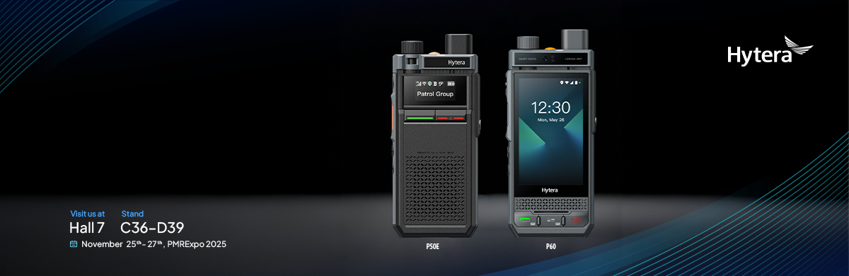 Hytera Introduces Smart PoC Radios P50E and P60 at PMRExpo 2025