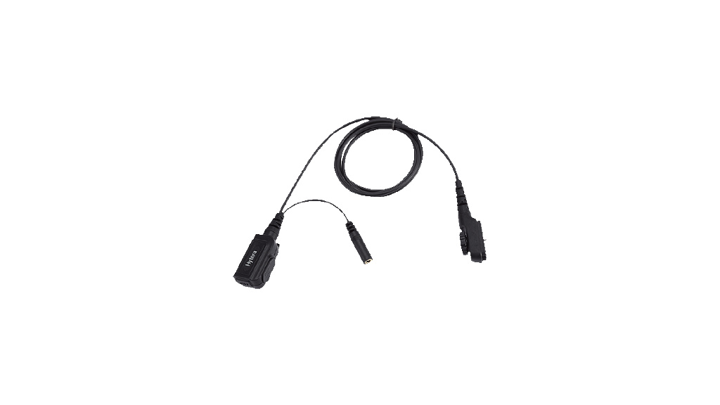 PTT and MIC cable (for use with receive-only Earpiece) -- for PD7, PT5 series and PD985