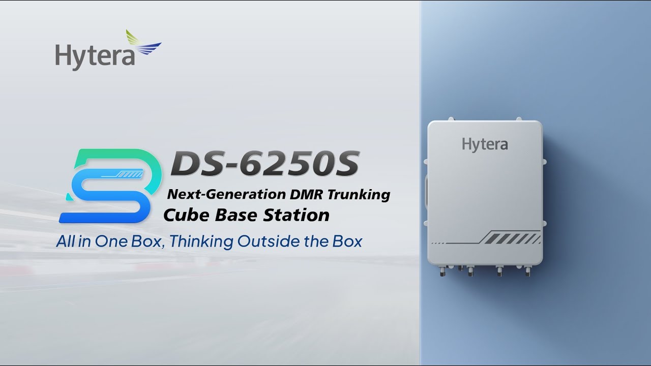 DS-6250S Next-generation DMR Trunking Cube Base Station