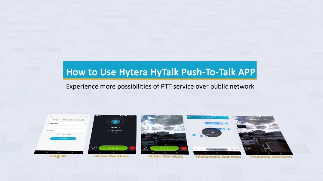 How to Use Hytera HyTalk Push-To-Talk App